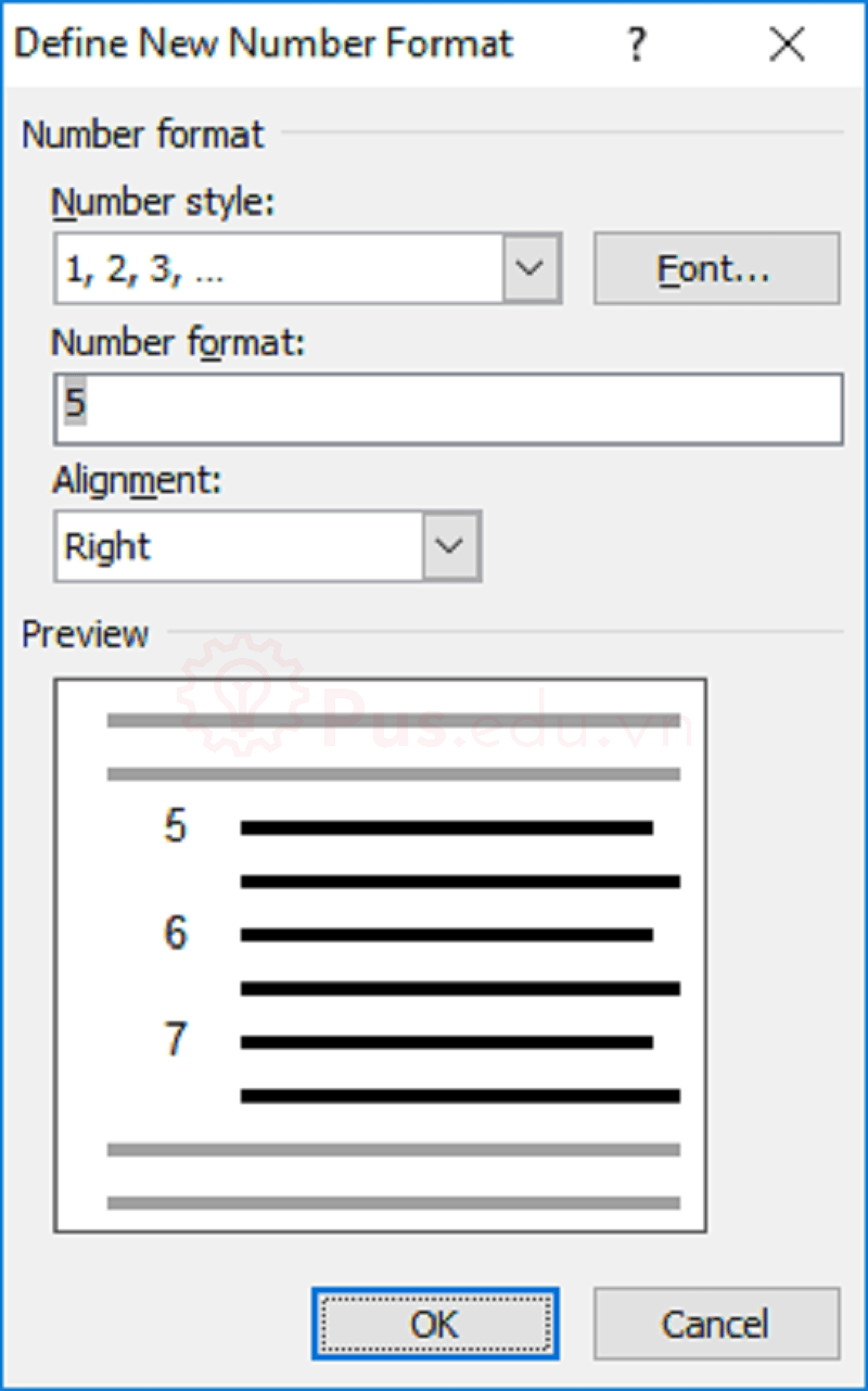 Hướng dẫn cách đánh số thứ tự trong Word 2 cach danh so thu tu trong word 2