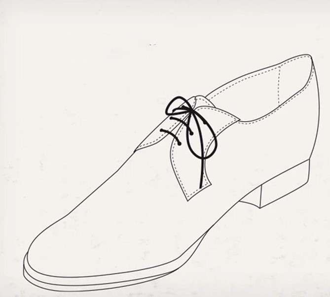 cách vẽ giày 15