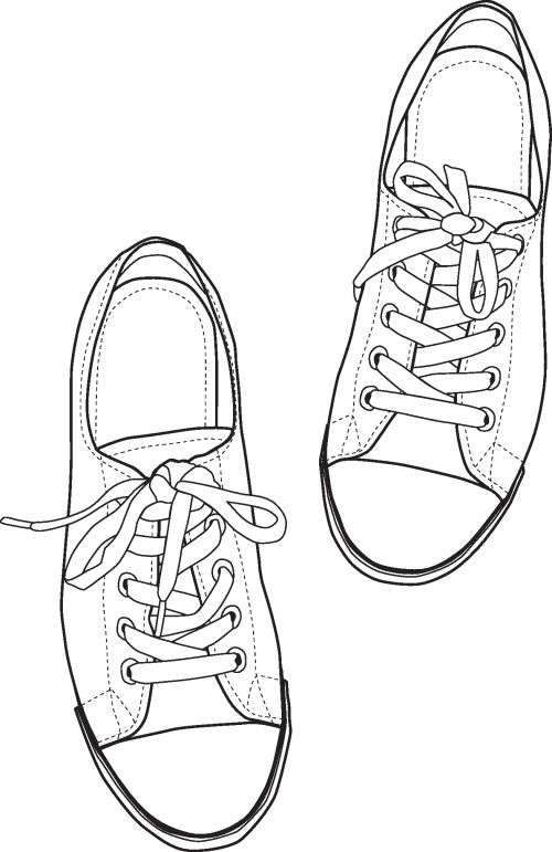 cách vẽ giày 18