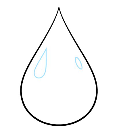 cách vẽ giọt nước 4