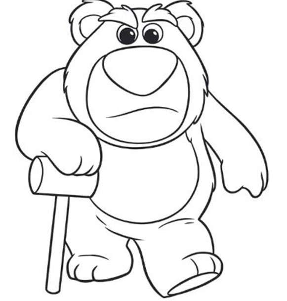 cách vẽ gấu dâu 4
