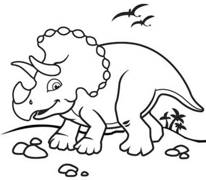 cách vẽ khủng long 21