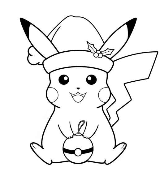 cách vẽ pikachu 11