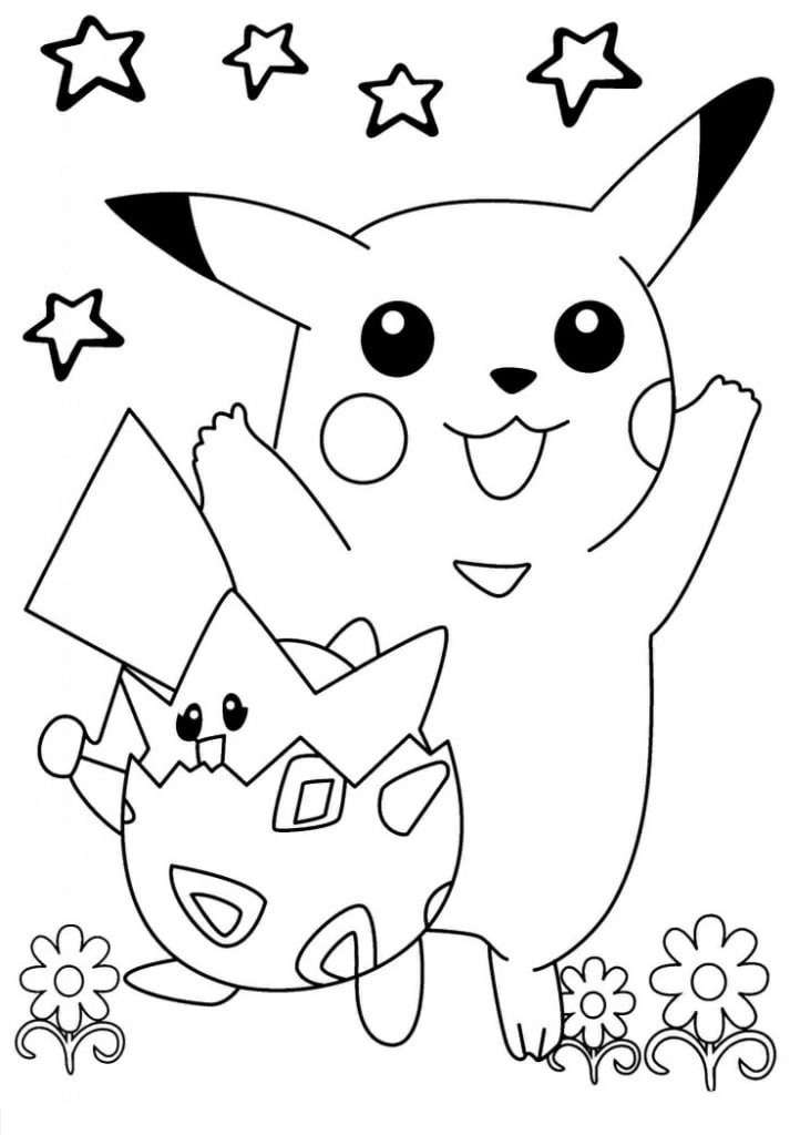 cách vẽ pikachu 16