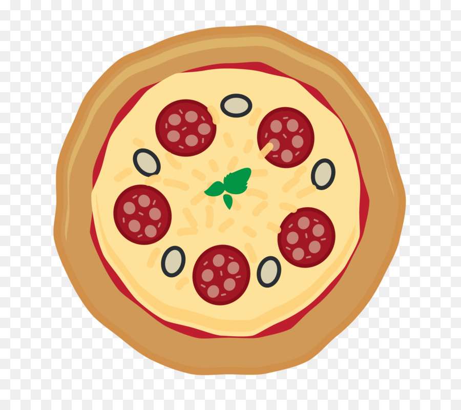 cách vẽ pizza 31