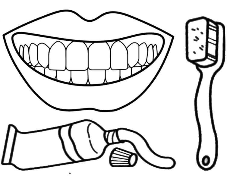 cách vẽ răng 14