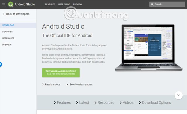 Cài đặt Android Studio