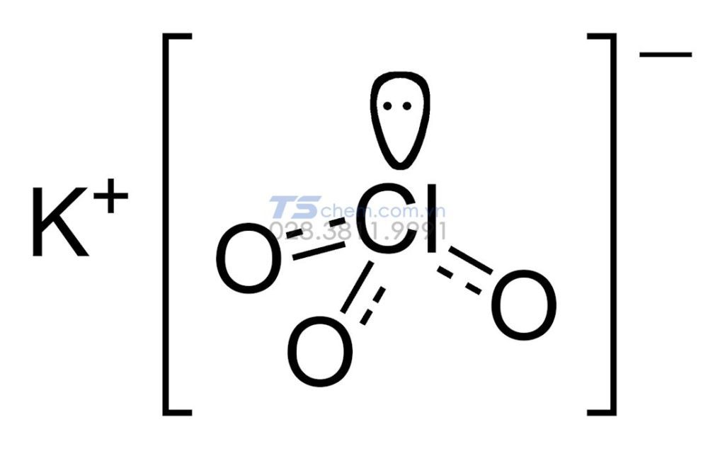 Cấu trúc phân tử của KCLO3