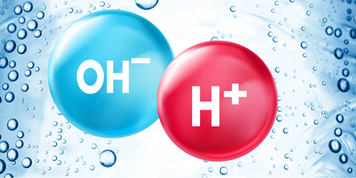 ion H+ và OH- trong nước alkaline