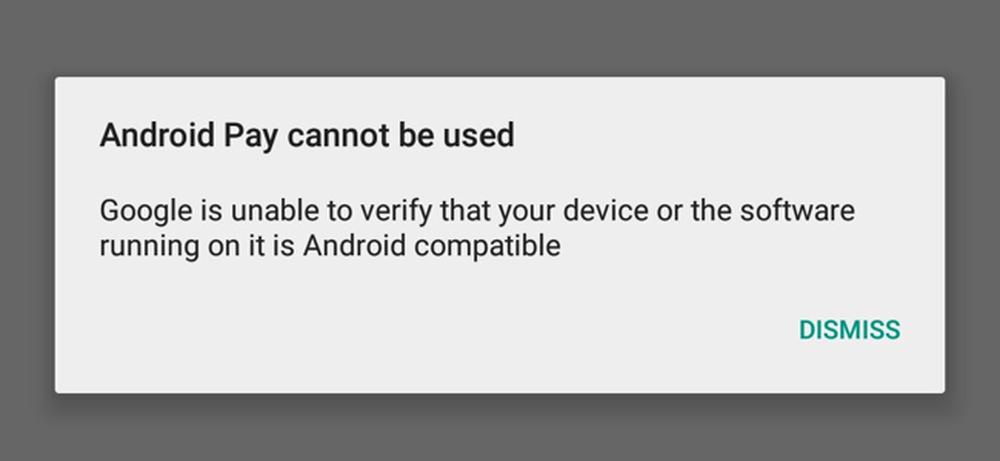 SafetyNet đã giải thích lý do tại sao Android Pay và các ứng dụng khác không hoạt động trên các thiết bị đã root