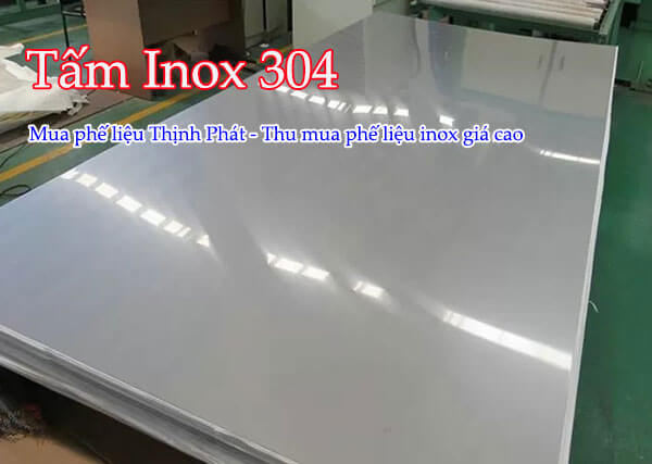 Inox 304 có bề ngoài sáng bóng, bắt mắt nên được rất nhiều người ưa chuộng