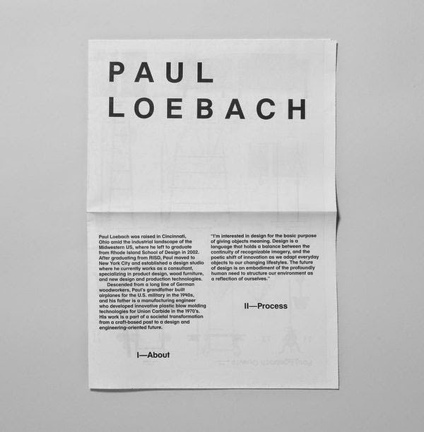 thiết kế catalogue Paul Loebach